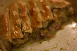 Jamie Oliver's Sweet Leek and Turkey Pie
