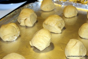 pre-baked dough with egg-wash