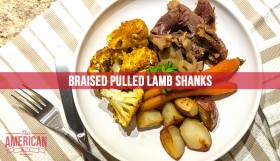 Braised Pulled Lamb Shanks - Perfect for Midnight Munchies