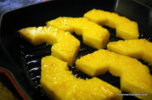 Grilling Pineapple