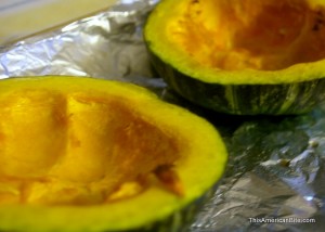 Acorn Squash without seeds