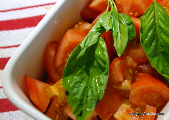 Tomato Basil Salad