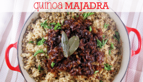 Quinoa Majadra Recipe - This American Bite