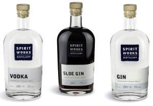 Spirit Works Distillery, Vodka, Gin and SloeGin