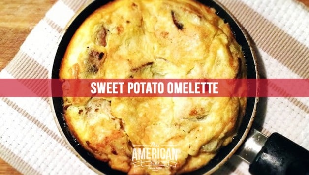 Paleo, Whole30, Sweet Potato Omelette