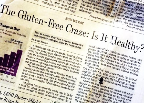 Gluten Free Craze - Wall Street Journal
